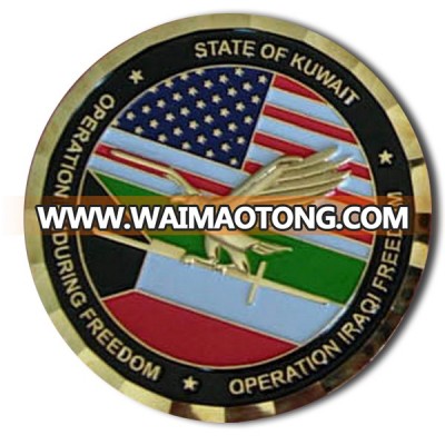 Promotional Fashionable Cheap Best Selling Engraved Custom Shaped Round Challenge Coin Wholesale